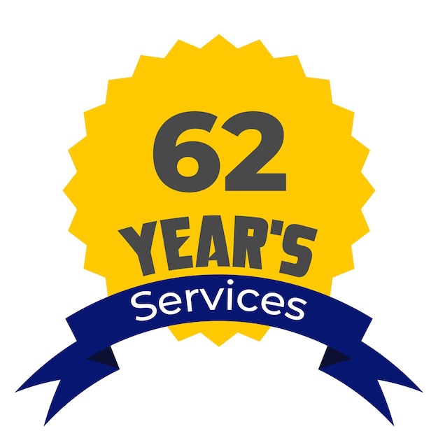 62 Years of Services