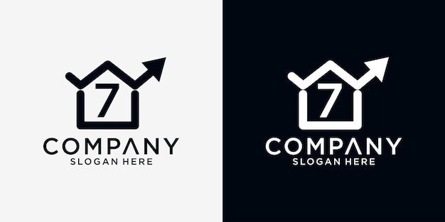 7 Home finance logo design