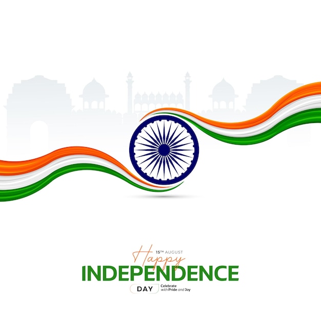 78th Indian Independence Day 15th August Social Media Post Poster Banner Web Banner Print Design