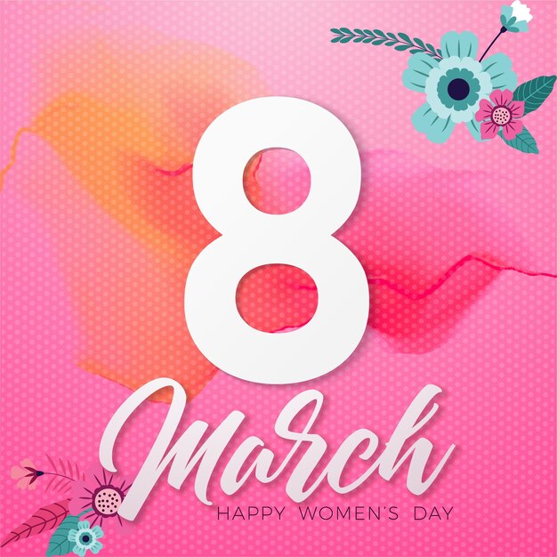 8th March International Happy Women's Day