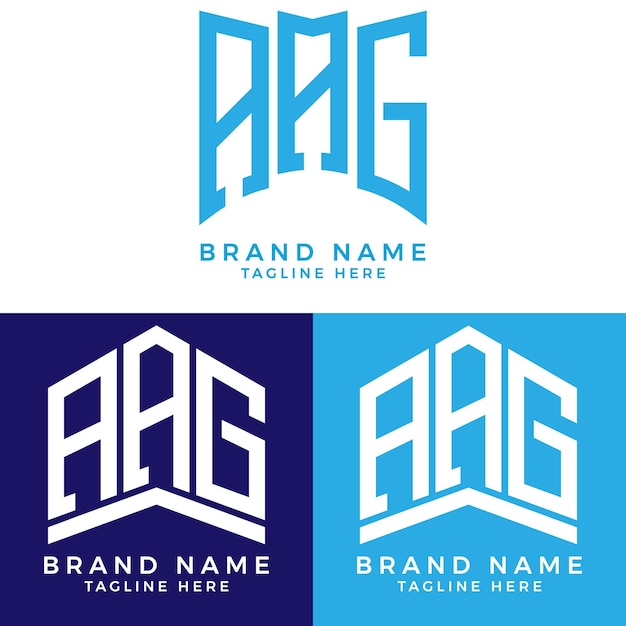 AAG letter logo. AAG best vector image. AAG Monogram logo design for entrepreneur and business.