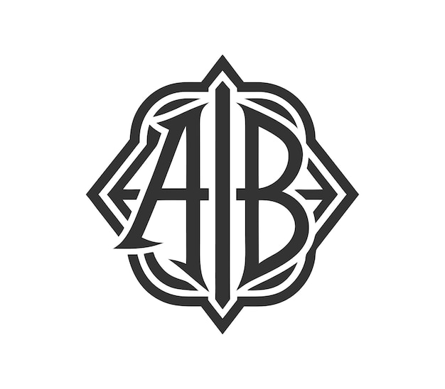 AB Modern Monogram