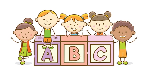 ABC alphabet block