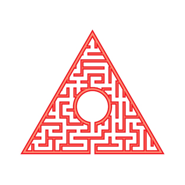 Abstact labyrinth.