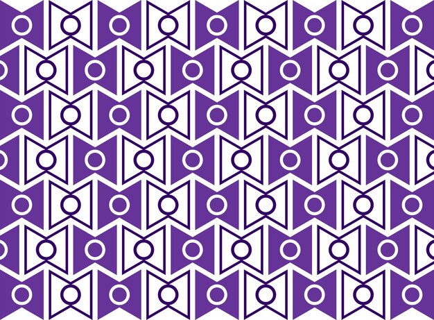 Abstarct purple shape seamles pattern