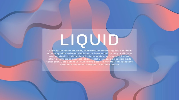 abstract 3d liquid gradient background with soft color for web landing page and wallpaper