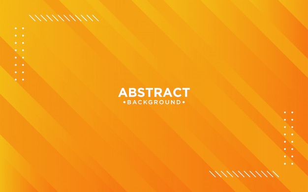 Abstract 3D orange striped background