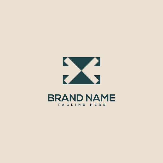 Abstract arrow logo vector logo design illustration