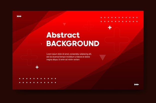 Abstract Backgorund  Red Color Vector