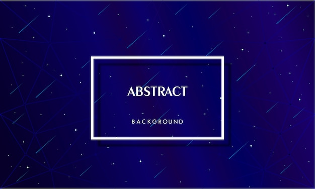 Abstract background blue galaxy premium template