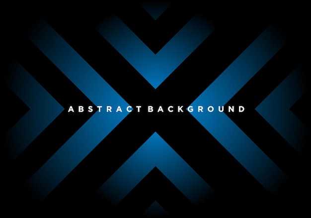 Abstract background blue x simple