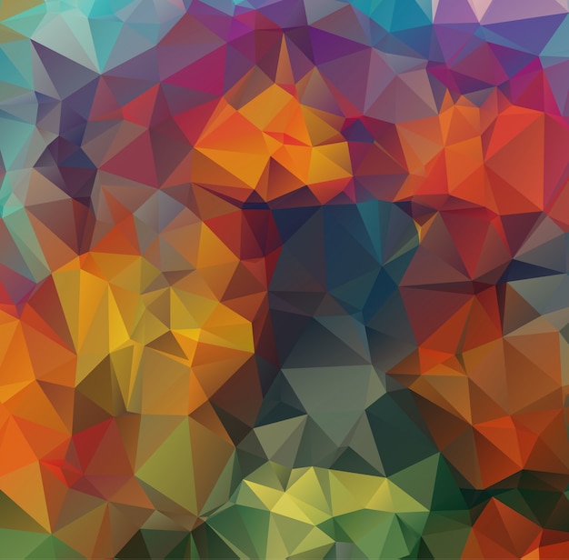 Abstract background consisting of triangles