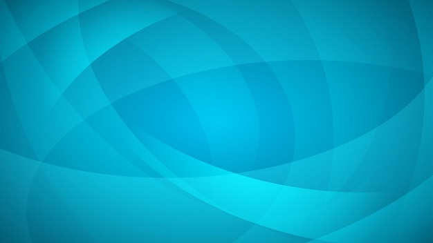 Abstract background of curved lines in light blue colors