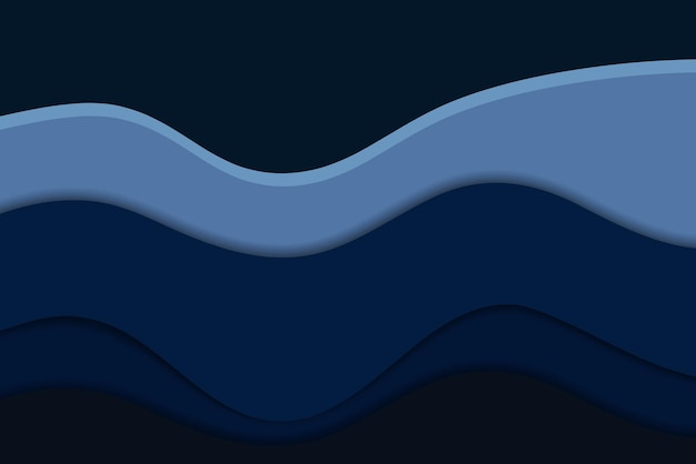 abstract background dark blue wave