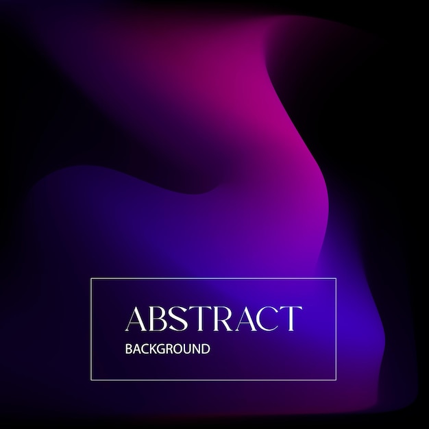 Abstract background dark bright design template violet pink color on black