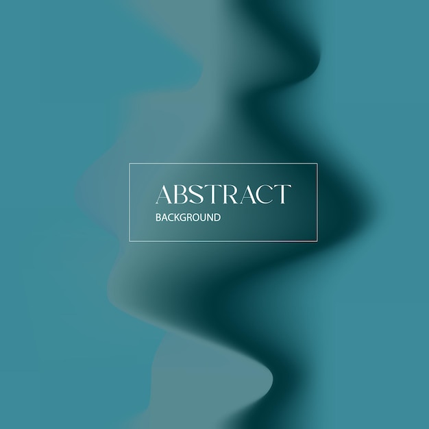 Abstract background design template blue green color