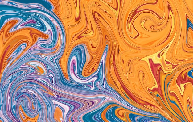 Abstract background design with liquid effect