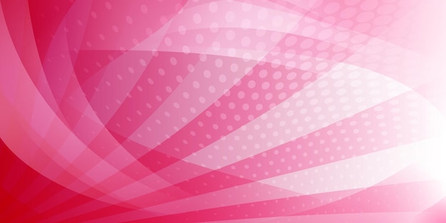 Abstract background of dots and intersecting lines in pink colors