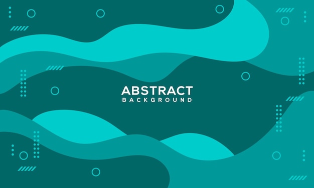 Abstract background dynamic shape decoration