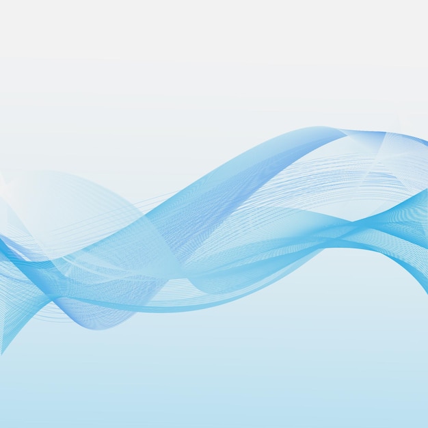 Vector abstract background of flowing lines