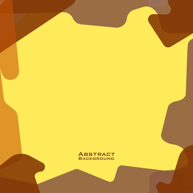 Abstract background geometric shape yellow brown color