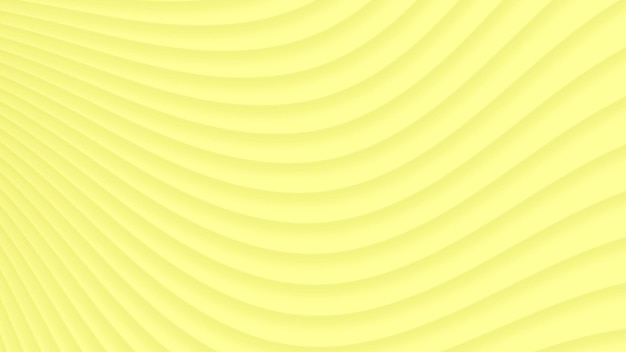 Abstract background of gradient curves in yellow colors