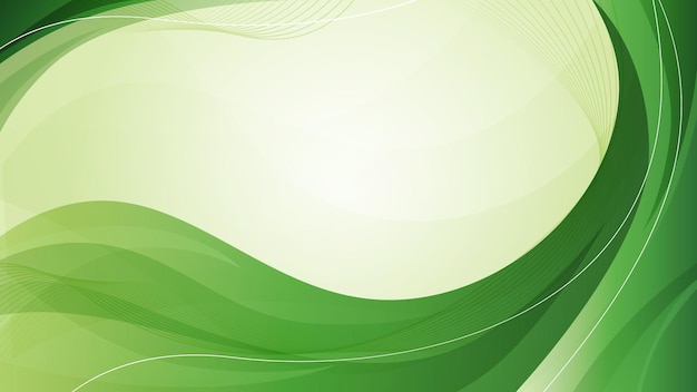 Abstract background green modern vector illustration