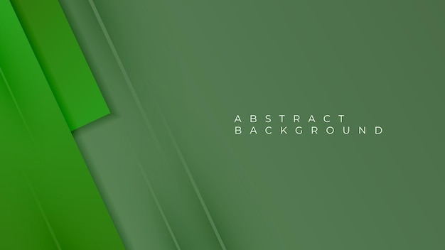 Abstract background green overlap layers with lines decoration