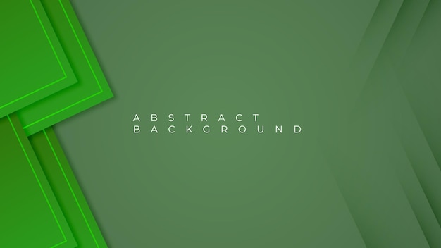 Abstract background green overlap layers with lines decoration