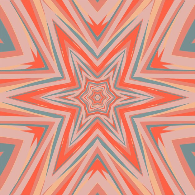 Abstract background of lines in the shape of a star