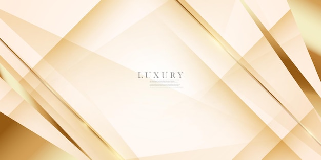 Abstract background Luxurious with sparkling gold lines vector illustration for template banner