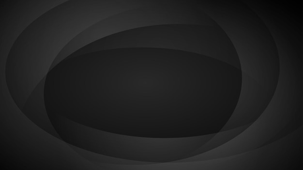 Abstract background made of curved lines in black colors