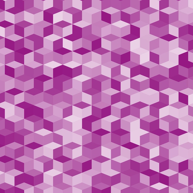 Abstract background made of small violet cubes