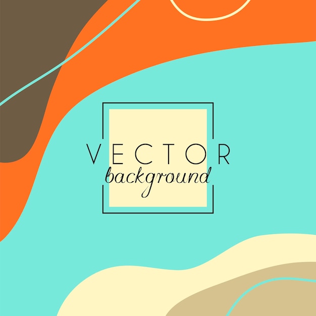 Abstract background. Modern design template in minimal style. Stylish cover for beauty presentation, branding design. Vector illustration