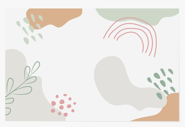 Abstract background in pastel colors. For cover, banner