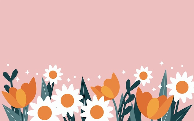 Vector abstract background poster womens day mothers day easter spring background