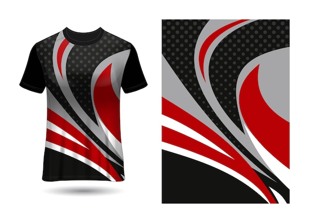 Abstract background Racing For Uniform Tshirt Vector