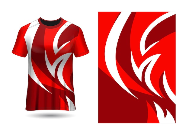 Abstract background Racing For Uniform Tshirt Vector