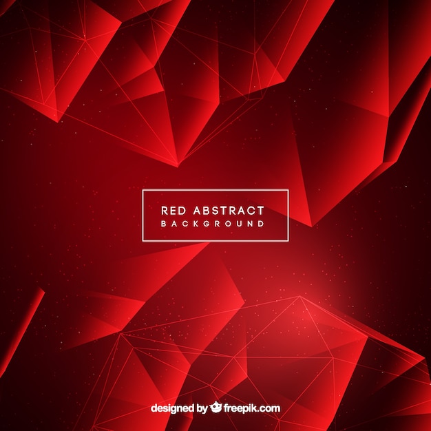 Abstract background in red color