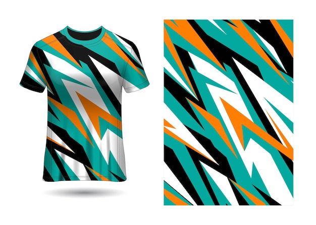 Abstract Background for Sport Jersey Vector