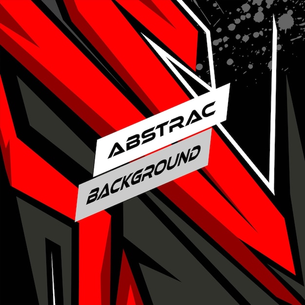 Abstract background for sports racing Premium Vector gray red