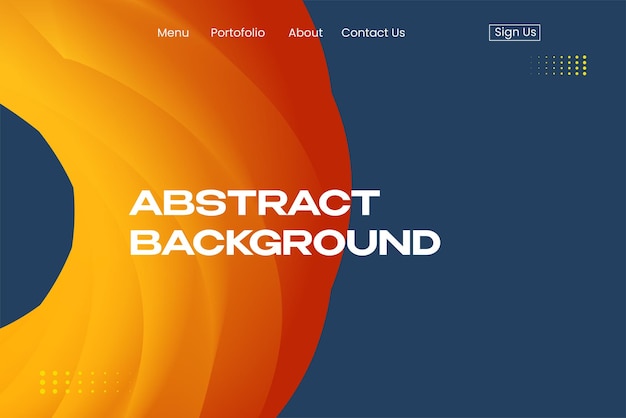 abstract background star Gradient red yellow website landing page professional