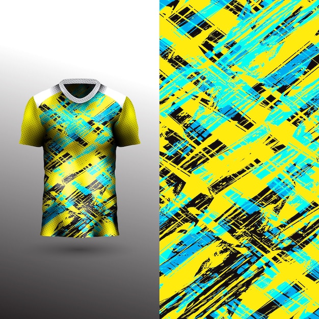 Abstract background style for sports  t-shirt