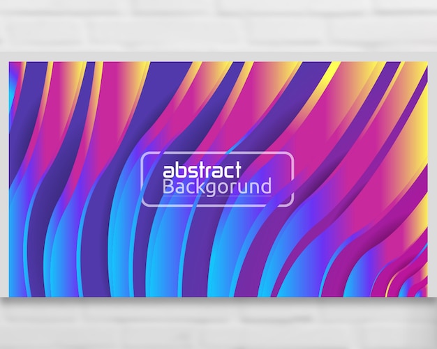 Abstract Background Template