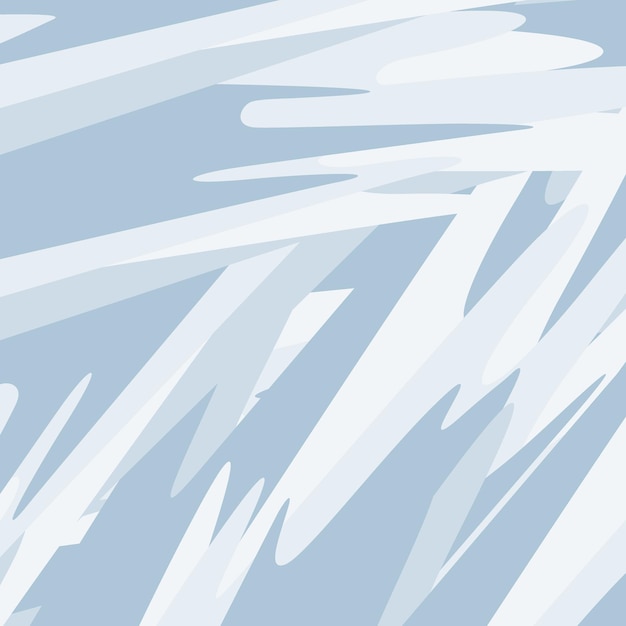 Abstract background texture from brush strokes in trendy wintry light blue shades