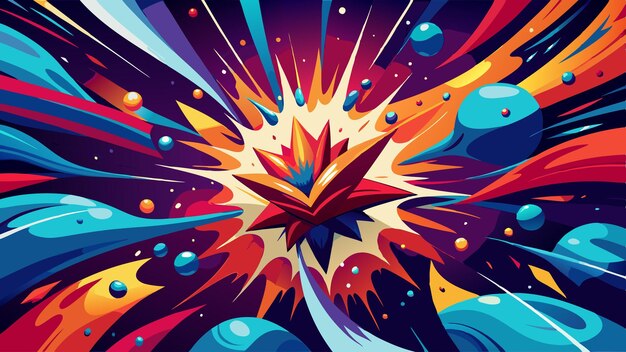 Vector abstract background vector illustration concept