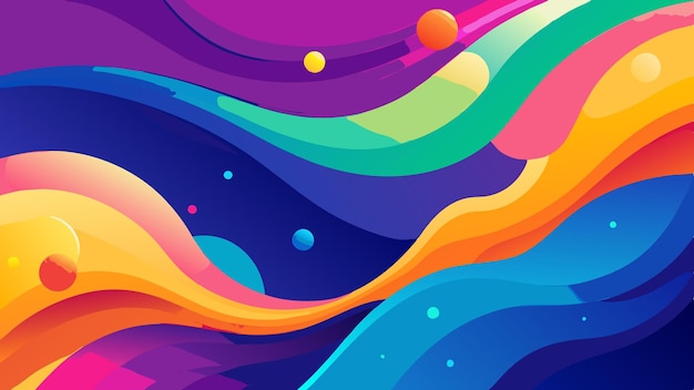 Vector abstract background vector illustration concept