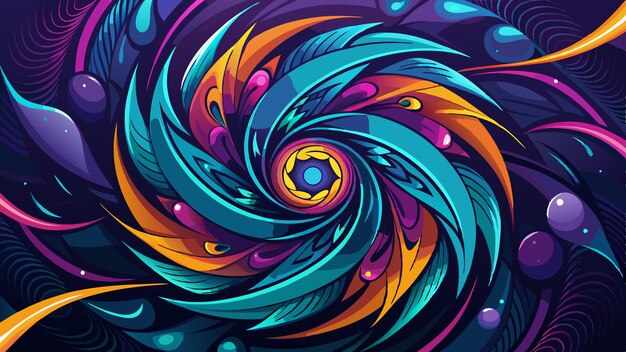 Vector abstract background vector illustration concept