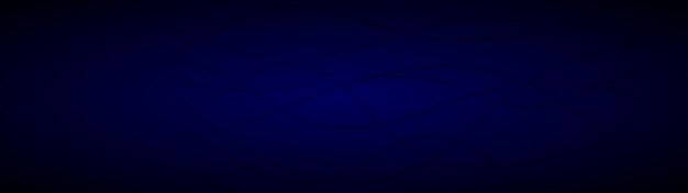 Abstract background of wavy intertwining lines in dark blue colors