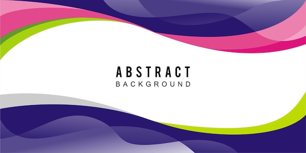 Abstract background wavy modern design vector